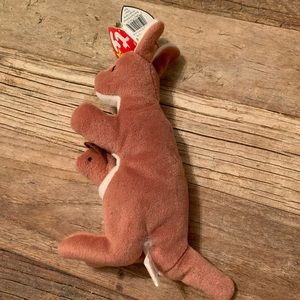 Pouch the Kangaroo Ty Beanie Baby Babies Tag 1996